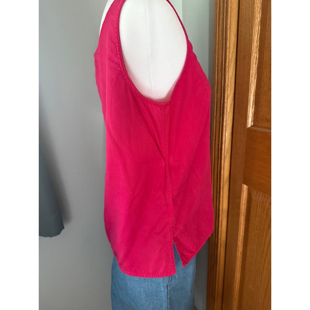 Vintage LizSport  Rayon Tank Top Size Small - Picture 5 of 6